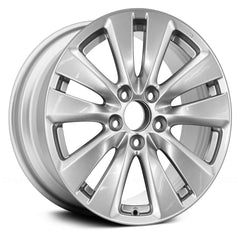 LKQ Corp - 5 V-Spoke Silver 17x7.5 Alloy Factory Wheel for Honda Accord 2011-2012