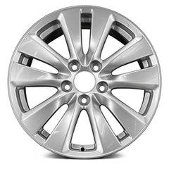 LKQ Corp - 5 V-Spoke Silver 17x7.5 Alloy Factory Wheel for Honda Accord 2011-2012
