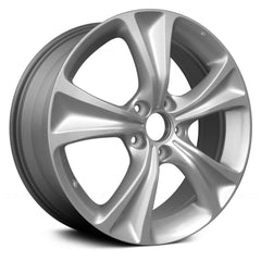 18" x 8" Alloy Remanufactured Wheel with 5 x 114.3 Bolt Pattern for Honda Accord 2011–2012 - Medium Gray