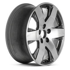 18" x 7.5" Alloy Remanufactured Wheel with 5 x 120 Bolt Pattern for Honda Pilot 2012-2015 - Machined and Medium Charcoal