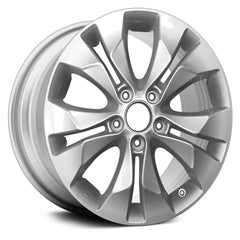 17" x 6.5" Alloy Replica Wheel with 5 x 114.3 Bolt Pattern for Honda CR-V 2012–2014 - 
Silver