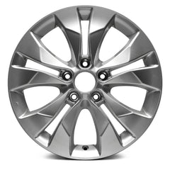 17" x 6.5" Alloy Replica Wheel with 5 x 114.3 Bolt Pattern for Honda CR-V 2012–2014 - 
Silver