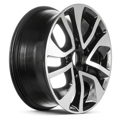 LKQ Corp - 10 Spiral-Spoke Machined and Black 16x6.5 Alloy Factory Wheel for Honda Civic 2013-2015