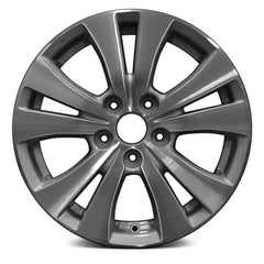 17" x 7" Alloy Remanufactured Wheel with 
5 x 120 Bolt Pattern for Honda Odyssey 2014-2017 - Machined and Lilac Silver Metallic