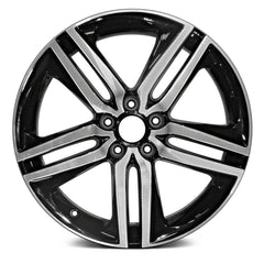19" x 8" Alloy Replica Wheel with 5 x 114.3 Bolt Pattern for Honda Accord 2016–2017 - Machined and Black
