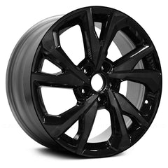 18" x 8" Alloy Remanufactured Wheel with 5 x 114.3 Bolt Pattern for Honda Civic 2017 - Machined and Gloss Back