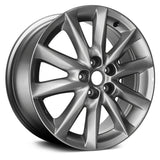 ALUMINUM WHEEL -  18 x 7 -  50MM OFFSET -  10 SPOKE -  5 STUD/LUG -  4.5 BP