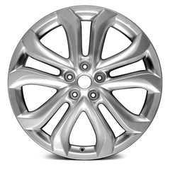 20" x 7.5" Alloy Remanufactured Wheel with 5 x 114.3 Bolt Pattern for Mazda CX-9 2011-2013 - Silver