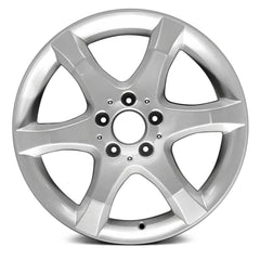 17" x 7.5" Alloy Remanufactured Wheel with 5 x 112 Bolt Pattern for Mercedes C Class 2007 - Silver