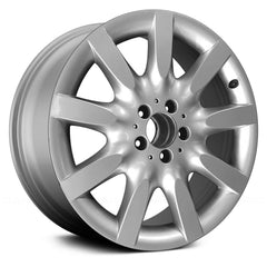 18" x 8.5" Alloy Remanufactured Wheel with 5 x 112 Bolt Pattern for Mercedes S Class 2007-2008 - Silver
