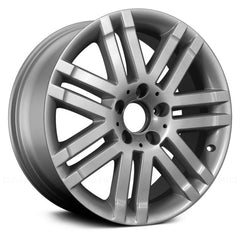 LKQ Corp - 7 V-Spoke Silver 17x8.5 Alloy Factory Wheel for Mercedes C Class 2008-2009