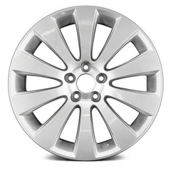 17" x 7.5" Alloy Remanufactured Wheel with 
5 x 100 Bolt Pattern for Subaru Legacy 2010-2012 - 
Silver