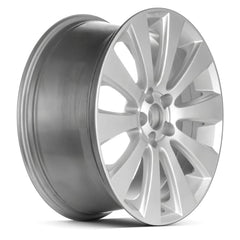 17" x 7.5" Alloy Remanufactured Wheel with 
5 x 100 Bolt Pattern for Subaru Legacy 2010-2012 - 
Silver