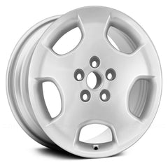 17" x 6.5" Alloy Remanufactured Wheel with 5 x 114.3 Bolt Pattern for Toyota Highlander 2003–2007 - Silver