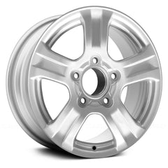 18" x 8" Alloy Remanufactured Wheel with 5 x 150 Bolt Pattern for Toyota Sequoia 2008-2017 - Silver