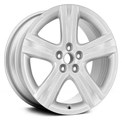 17" x 7" Alloy Replica Wheel with 5 x 100 Bolt Pattern for Toyota Corolla 2009-2013 - Silver