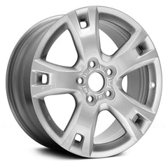 17" x 7" Alloy Remanufactured Wheel with 
5 x 114.3 Bolt Pattern for Toyota RAV4 2009–2012 - Silver