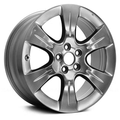 ALUMINUM WHEEL -  19 x 7 -  35MM OFFSET -  6 SPOKE -  5 STUD/LUG -  4.5 BP -  ALL