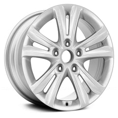 16" x 6.5" Alloy Remanufactured Wheel with 5 x 114.3 Bolt Pattern for Hyundai Sonata 2011-2014 - Silver