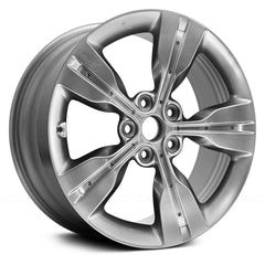18" x 7.5" Alloy Remanufactured Wheel with 5 x 114.3 Bolt Pattern for Hyundai Veloster 2012-2015 - Light Smoked