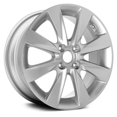 LKQ Corp - 4 V-Spoke Bright Silver Metallic Full Face 16x6 Alloy Factory Wheel for Hyundai Accent 2012-2014