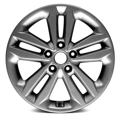 ALUMINUM WHEEL -  17 x 7 -  53MM OFFSET -  5 DOUBLE SPOKE -  5 STUD/LUG