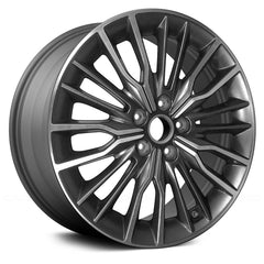ALUMINUM WHEEL -  18 x 7.5 -  55MM OFFSET -  20 SPOKE -