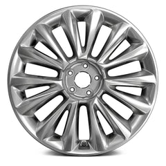 20" x 7.5" Alloy Remanufactured Wheel with 5 x 114.3 Bolt Pattern for Hyundai Palisade 2020 - Light Smoked Hypersilver