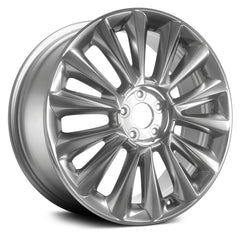 20" x 7.5" Alloy Remanufactured Wheel with 5 x 114.3 Bolt Pattern for Hyundai Palisade 2020 - Light Smoked Hypersilver