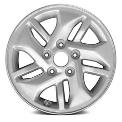 15" x 6" Alloy Remanufactured Wheel with 
5 x 114.3 Bolt Pattern for Hyundai Venue 2020-2021 - 
Sparkle Silver