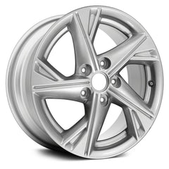 16" x 6.5" Alloy Remanufactured Wheel with 5 x 114.3 Bolt Pattern for Hyundai Sonata 2020-2022 - Sparkle Silver