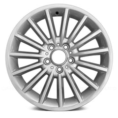18" x 8" Alloy Remanufactured Wheel with 
5 x 120 Bolt Pattern for BMW 5-Series 2011 - 2016 - 
Silver