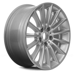 18" x 8" Alloy Remanufactured Wheel with 
5 x 120 Bolt Pattern for BMW 5-Series 2011 - 2016 - 
Silver