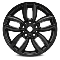 17" x 7" Alloy Remanufactured Wheel with 
5 x 120 Bolt Pattern for Mini Countryman 2011-2017 - Black