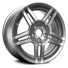 17" x 8" Alloy Remanufactured Wheel with 
5 x 114.3 Bolt Pattern for Acura TL 2007-2008 - 
Silver