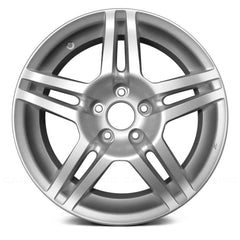 17" x 8" Alloy Remanufactured Wheel with 
5 x 114.3 Bolt Pattern for Acura TL 2007-2008 - 
Silver