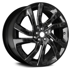 ALUMINUM WHEEL -  20 x 8 -  45MM OFFSET -  10 SPOKE -  5 STUD/LUG -  108MM BP