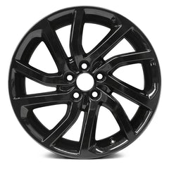 ALUMINUM WHEEL -  20 x 8 -  45MM OFFSET -  10 SPOKE -  5 STUD/LUG -  108MM BP