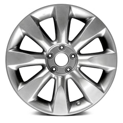 18" x 8" Alloy Remanufactured Wheel with 5 x 114.3 Bolt Pattern for Infiniti M35 2006-2007 - Light Smoked Hyper Silver