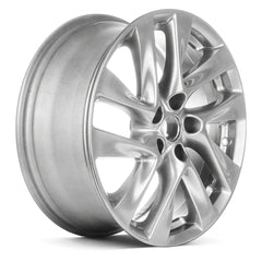 LKQ Corp - 5 Double Spiral-Spoke Medium Silver Metallic 18x7.5 Alloy Factory Wheel for Infiniti JX 2013