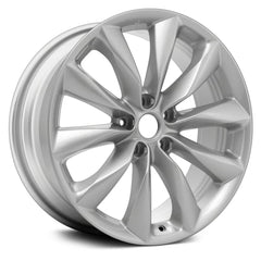 19" x 7.5" Alloy Remanufactured Wheel with 5 x 114.3 Bolt Pattern for Infiniti QX50 2019 - Silver