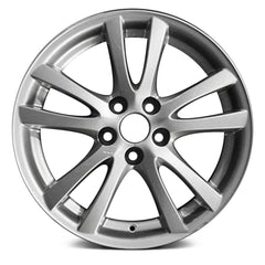 18" x 8.5" Alloy Remanufactured Wheel with 5 x 114.3 Bolt Pattern for Lexus IS 2006–2008 - Silver