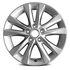 17" x 7" Alloy Remanufactured Wheel with 5 x 114.3 Bolt Pattern for Lexus ES 2010-2016 - Silver