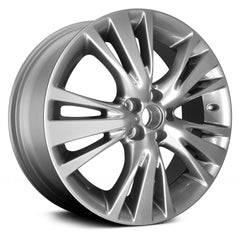19" x 7.5" Alloy Remanufactured Wheel with 5 x 114.3 Bolt Pattern for Lexus RX 2010-2013 - Silver