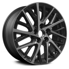 LKQ Corp - 10 Y-Spoke Machined and Dark Charcoal Metallic 17x7 Alloy Factory Wheel for Lexus ES 2016