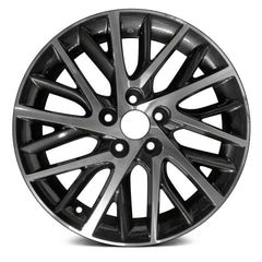 LKQ Corp - 10 Y-Spoke Machined and Dark Charcoal Metallic 17x7 Alloy Factory Wheel for Lexus ES 2016