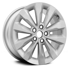 18" x 7" Alloy Remanufactured Wheel with 5 x 114.3 Bolt Pattern for Kia Sedona 2015 - Silver