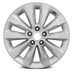 18" x 7" Alloy Remanufactured Wheel with 5 x 114.3 Bolt Pattern for Kia Sedona 2015 - Silver
