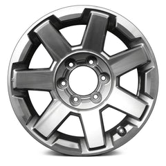 LKQ Corp - 7 I-Spoke Charcoal Metallic with Machined Face 17x7 Alloy Factory Wheel for Toyota 4Runner 2014-2022