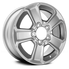 18" x 8" Alloy Remanufactured Wheel with 5 x 150 Bolt Pattern for Toyota Tundra 2014-2017 - Silver